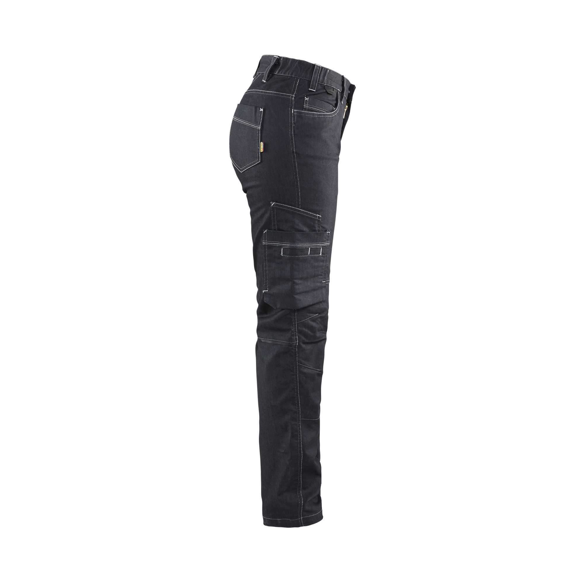 BLAKLADER 71401141 | Women's service trousers stretch Work Trousers Women - Cordura Denim